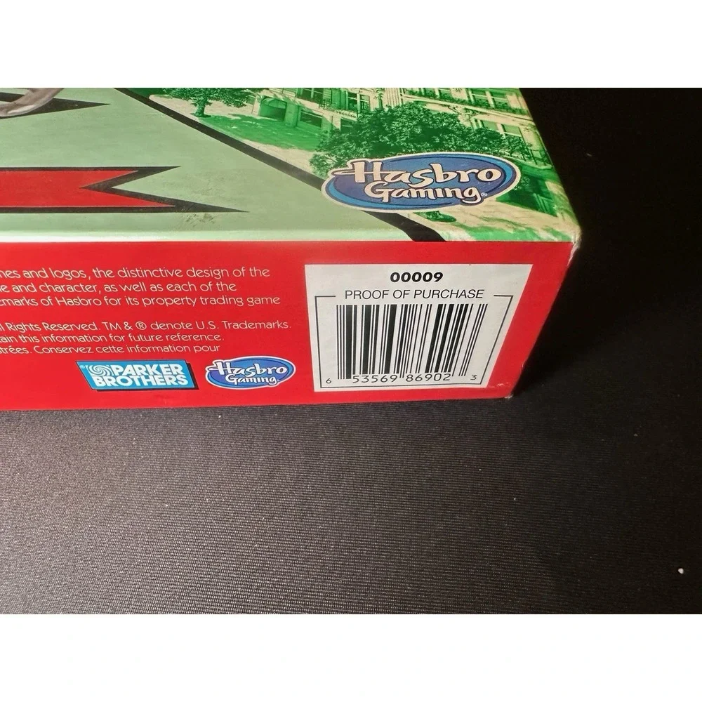 Monopoly Fast Dealing Property Trading Board Game - Cat Token-Hasbro -Speed Die